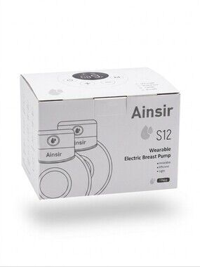 Ainsir S12 Wearable Electric Breast Pump - White New Open Box